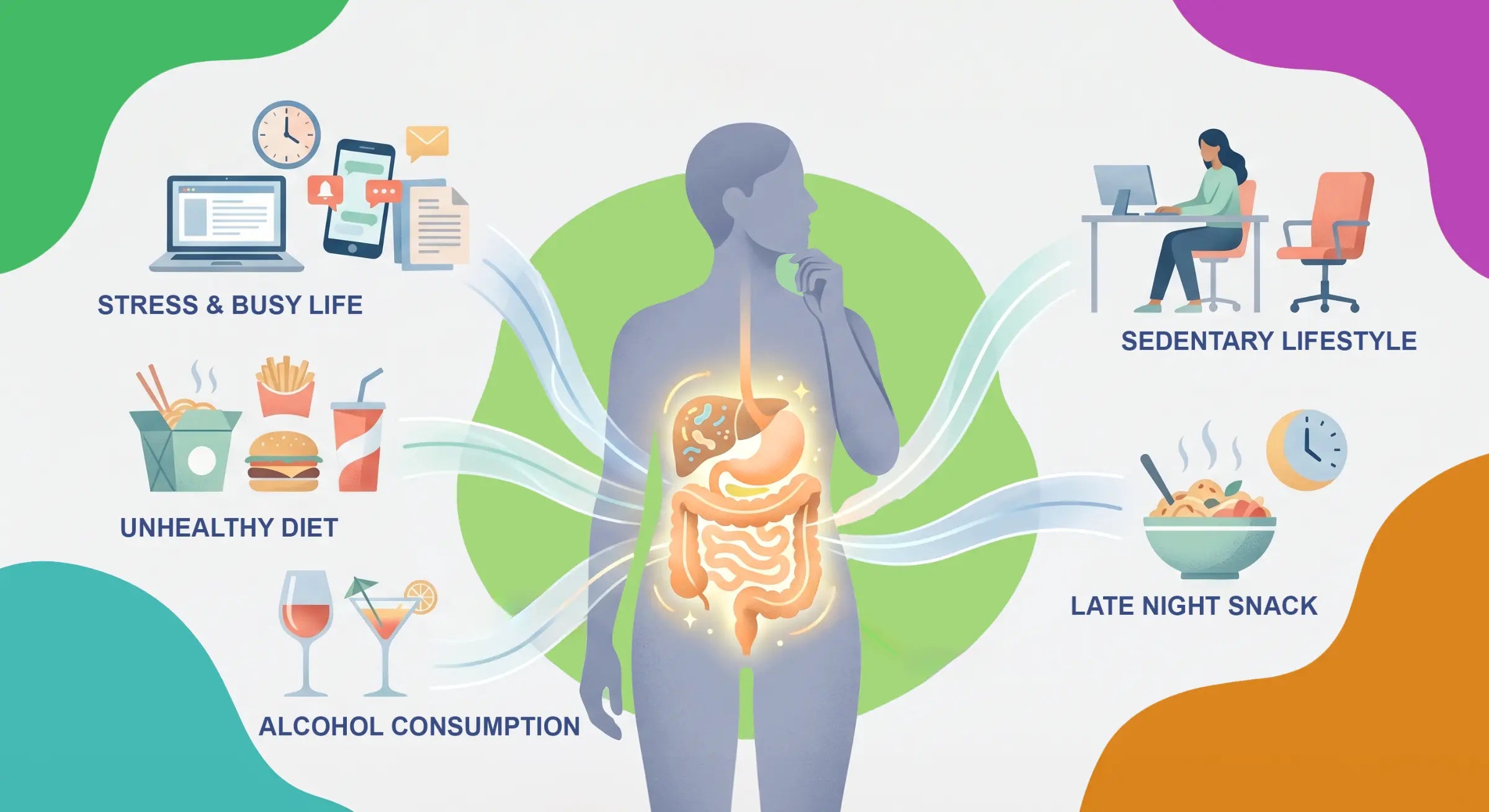 Why Modern Living May Be Affecting Your Gut Health and Overall Well-Being
